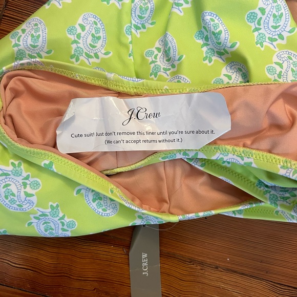 Jcrew size 6 one piece swimsuit NWT - Picture 4 of 4
